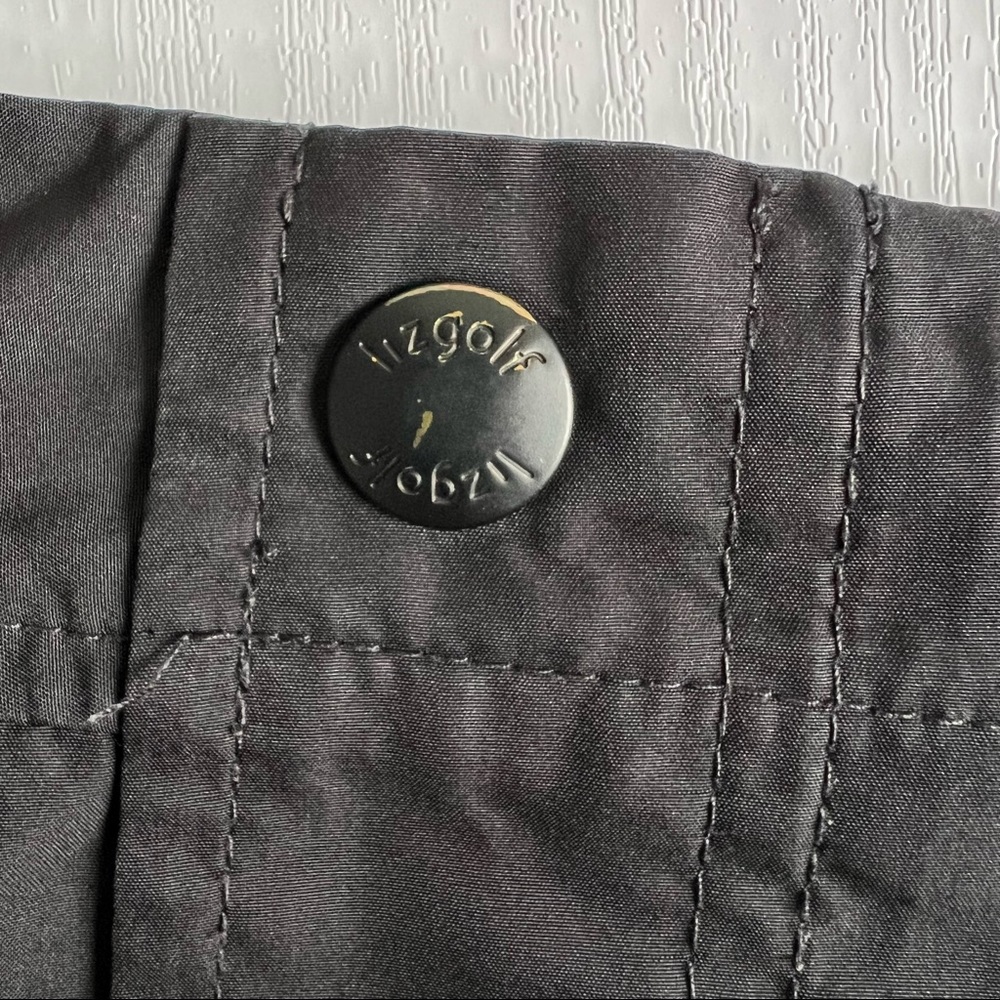 Lizgolf Womens Golf Skort Size 8 Black Activewear Side Zip - Picture 12 of 16